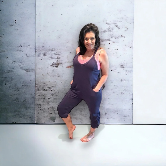 Shirley & Stone Becky Romper Navy blue - Picture 4 of 5